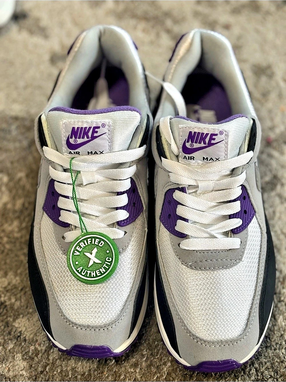 Nike Air Max 90 Color Pack - Court Purple Sneakers White & Purple